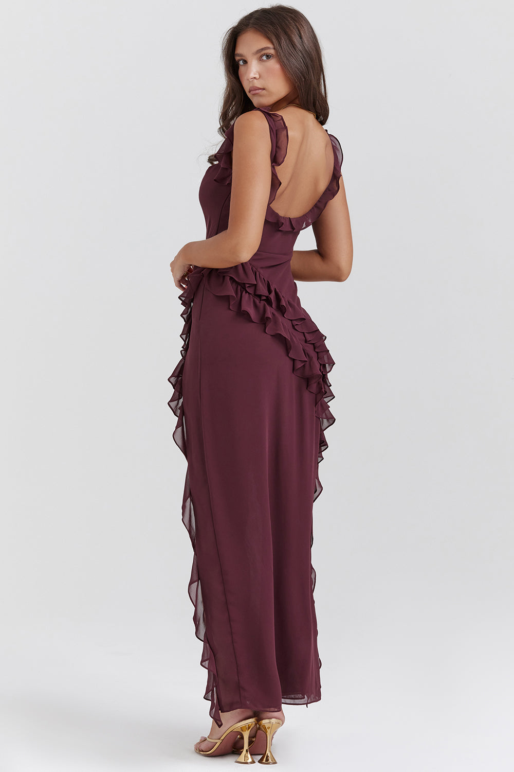 Adrianna - Maxi Ruffle Dress